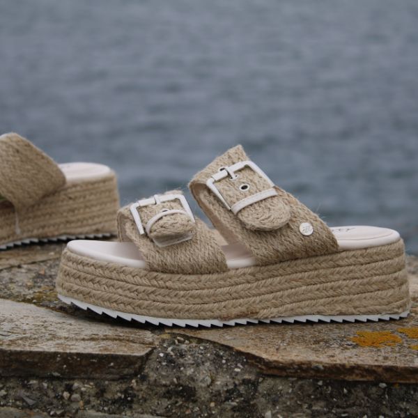 Palas Plataforma Yute | IDARA - Tienda online de calzados