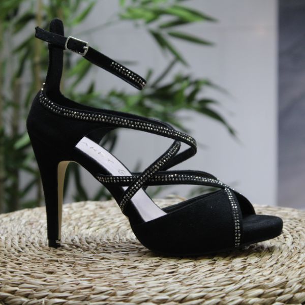 Sandalias Fiesta Strass | IDARA - Tienda online de calzados