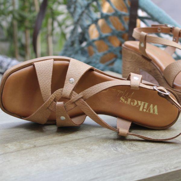 Sandalias Plataforma Wikers 