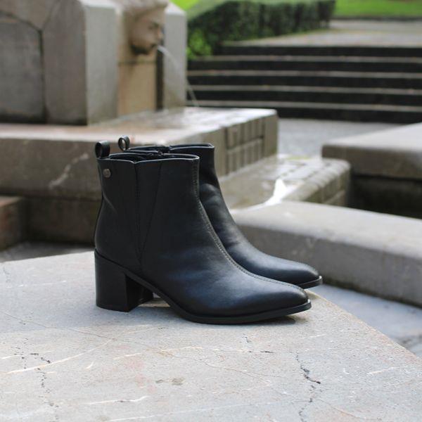 Botines Napa Negro isteria 