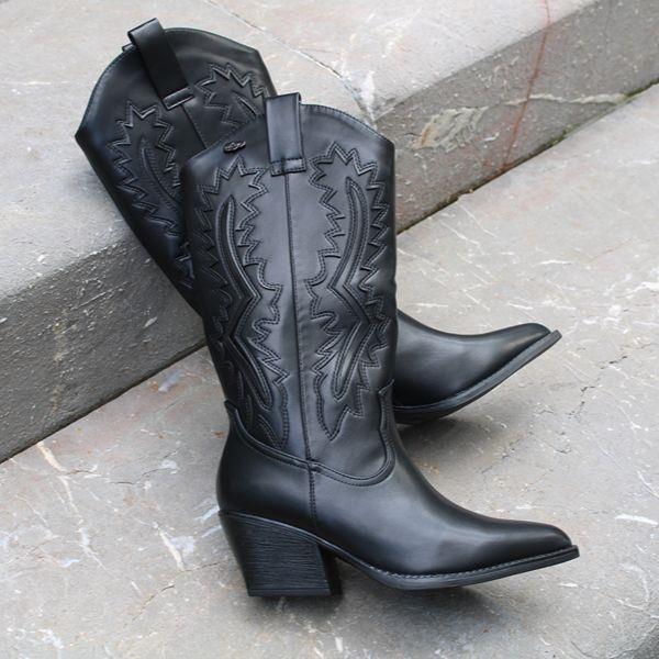 Bota Cowboy Negra BB UP