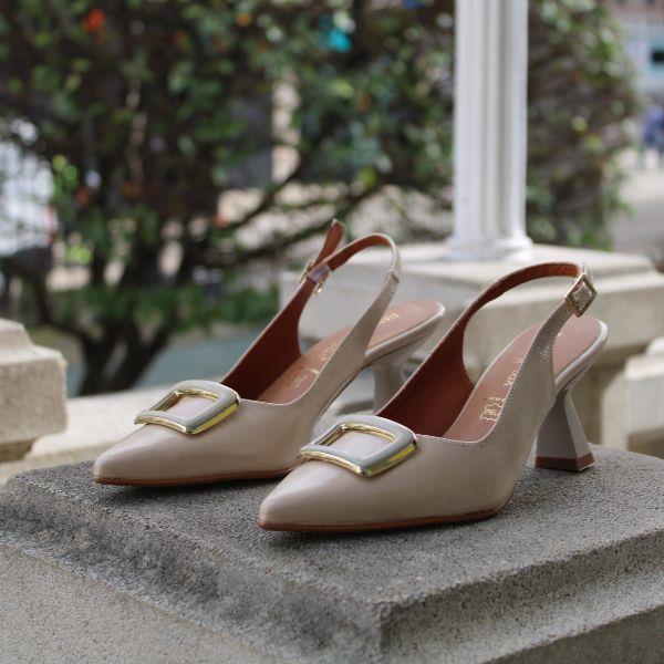 Zapato Destalonado Tacón Daniela Vega 