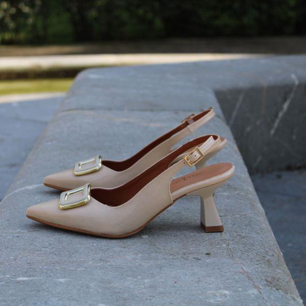 Zapato Destalonado Tacón Daniela Vega 