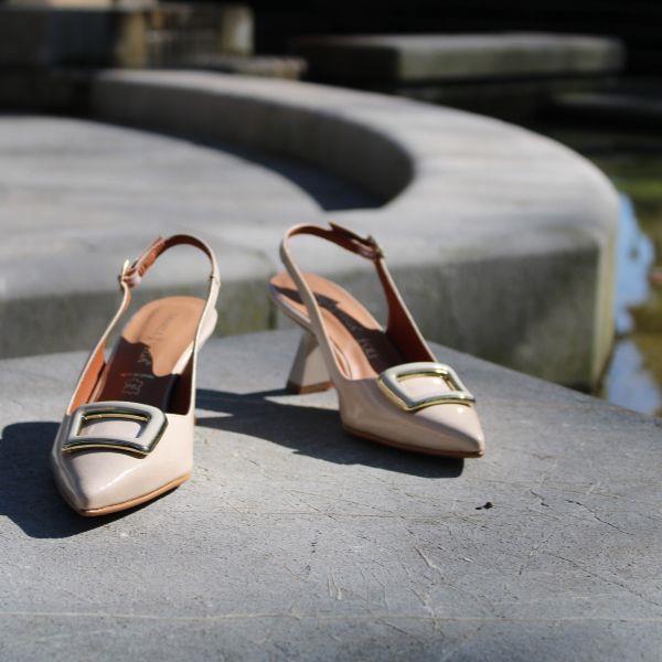 Zapato Destalonado Tacón Daniela Vega 
