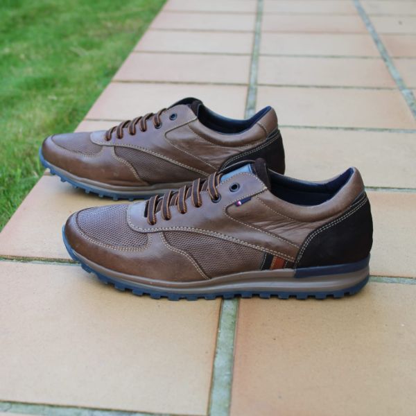 Sneakers Hombre Piel 