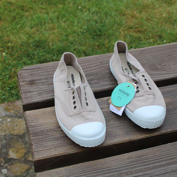 Zapatillas Lona Elástico Victoria 