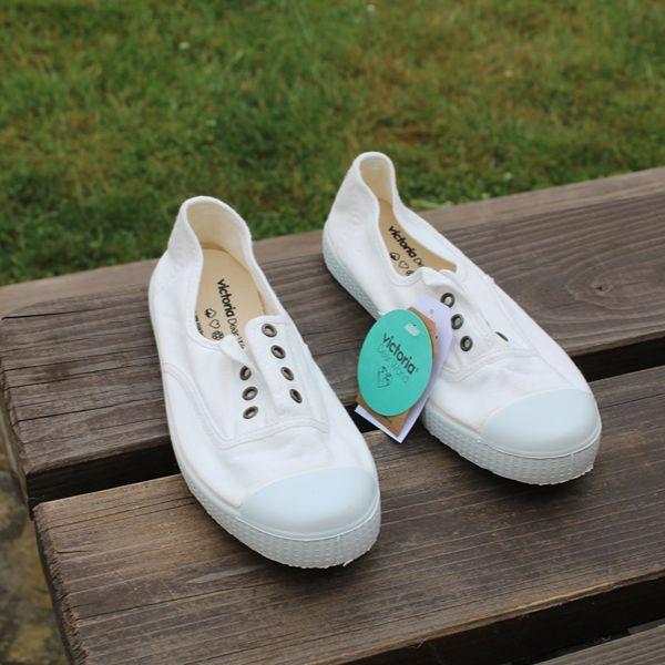 Zapatillas Lona Elástico Victoria 
