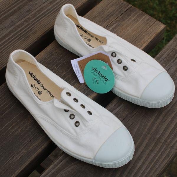 Zapatillas Lona Elástico Victoria 