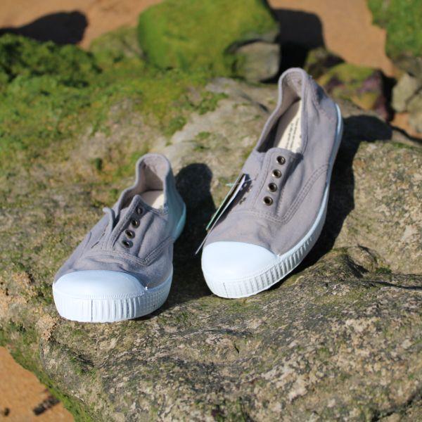 Zapatillas Lona Elástico Victoria 