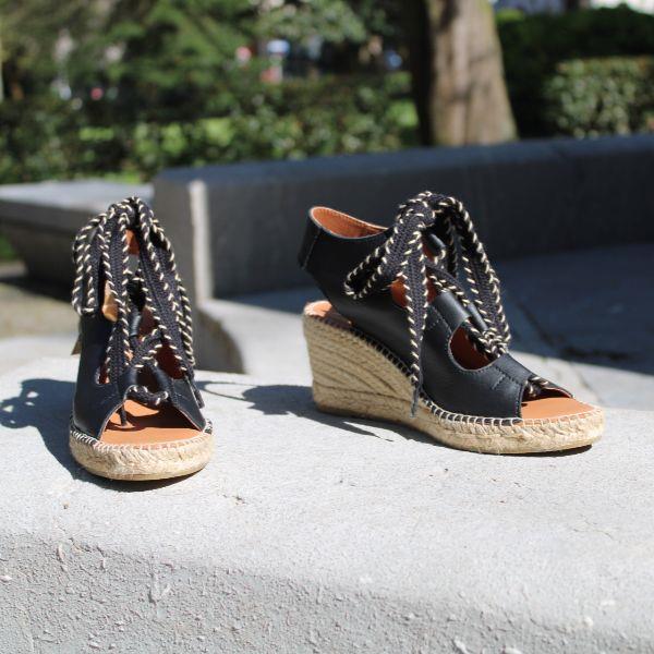 Alpargatas Cuña Cordones Viguera 