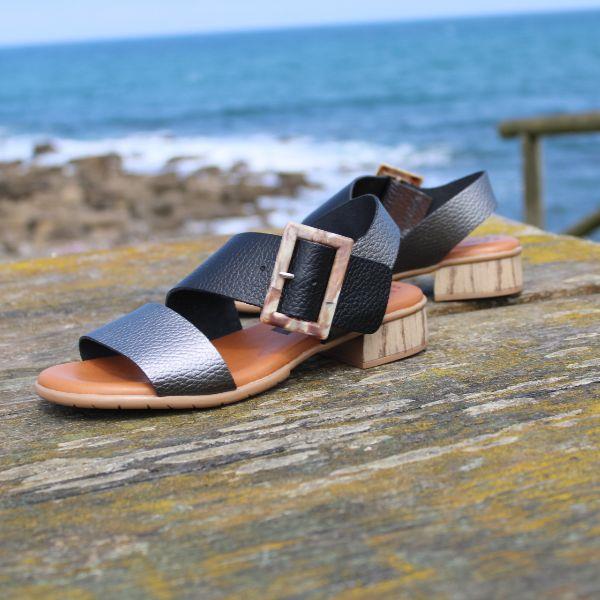 Sandalias Confort Tacón Kamina 