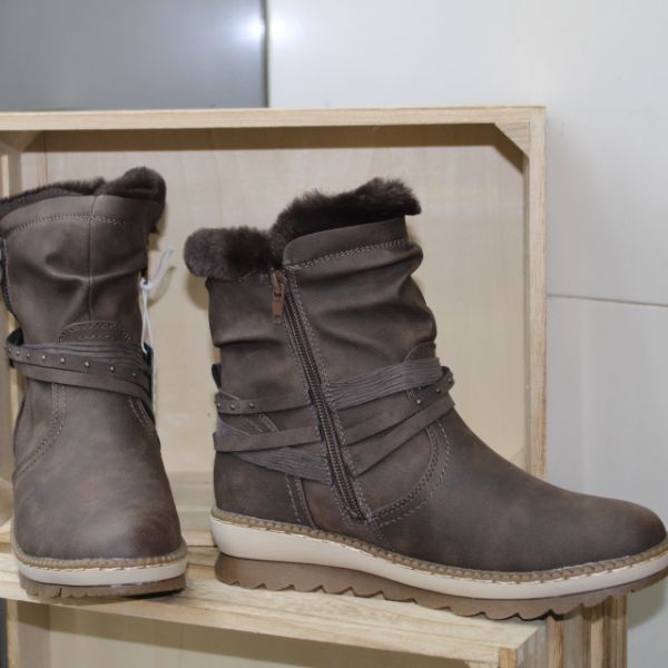 Botas Tiras Borreguito Refresh