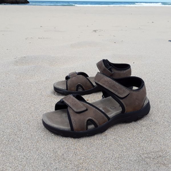 Sandalias Velcro Hombre Lois 