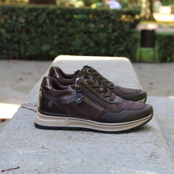 Deportivas Mujer Refresh Marrón