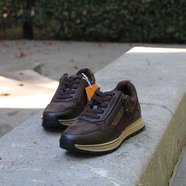 Deportivas Mujer Refresh Marrón