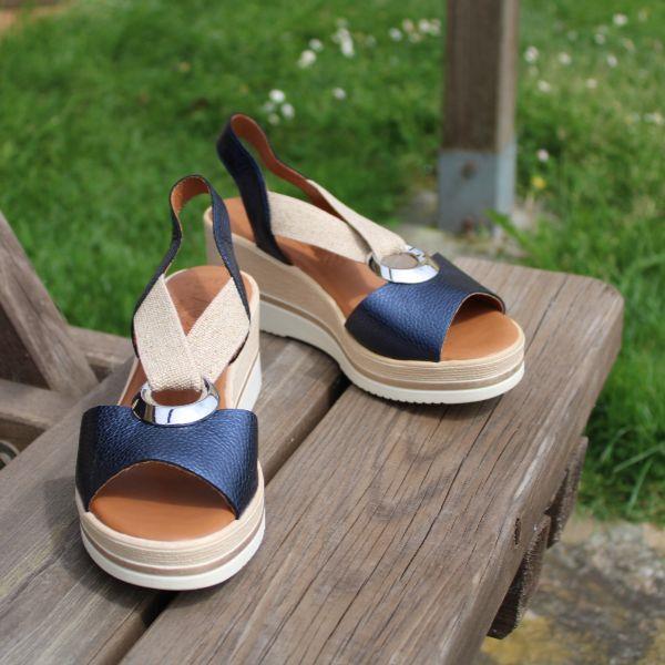 Sandalias Piel Aro Kaola